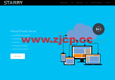 StarryDNS：亚太地区VPS，1核/1G内存/20G硬盘/500G流量/100Mbps带宽，$10/月起，可选香港、日本、韩国和新加坡机房插图