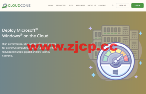 CloudCone：美国Windows云服务器，3核/4G内存/60 GB RAID-10 SSD/3TB流量/1Gbps带宽，$17.49/月起插图