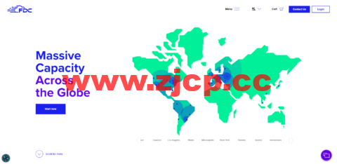 FDCServers：1核/1GB内存/50GB SSD硬盘/不限流量/100Mbps-10Gbps带宽，$9.99/月起，可选香港/日本/新加坡/美国/欧洲等机房插图