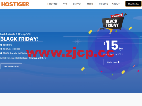 #黑五#Hostiger：土耳其机房VPS，1核/1G内存/20GB SSD硬盘/500G流量/300Mbps带宽，$15/年起插图