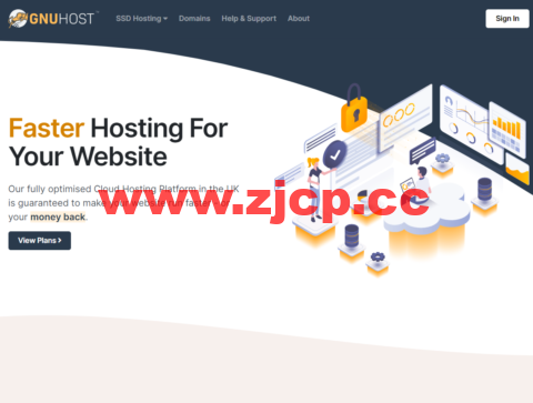 Gnu Host：英国共享主机，10GB SSD/不限流量/不限绑定域名/cPanel控制面板，£4.95/月起插图