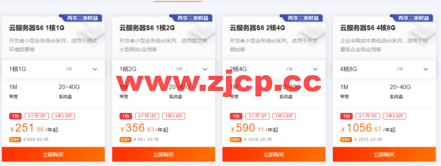 阿里云云小站特惠：上云优惠聚集地，云小站专属代金券可叠加产品折扣使用插图2