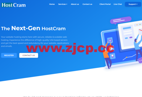 #黑五#HostCram：美国达拉斯机房i9高频VPS，1核/1GB内存/11GB NVMe/1TB流量/1Gbps带宽，$24/年起，支持WIndows系统，免费异地备份插图