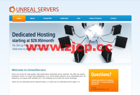 #黑五#UnRealServers：美国堪萨斯独服，全场5折，最低月付30美金起插图