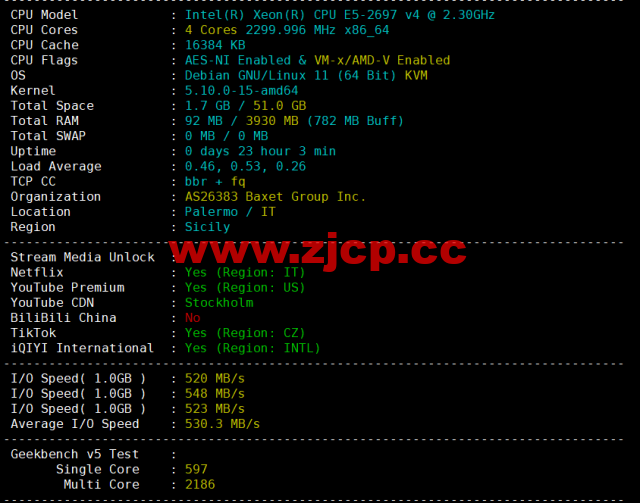 Justhost：意大利巴勒莫机房vps，200M-1Gbps不限流量，$2.12/月起，美国/欧洲/亚洲13个国家20个机房可选，可自由更换IP插图1