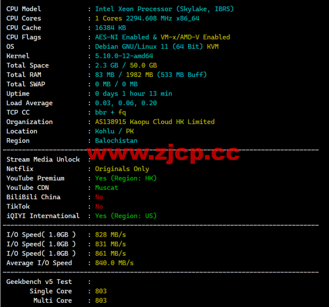 lightnode：巴基斯坦卡拉奇机房VPS，1核/2G内存/50G硬盘/1000GB流量，月付$7.71起，简单测评插图1