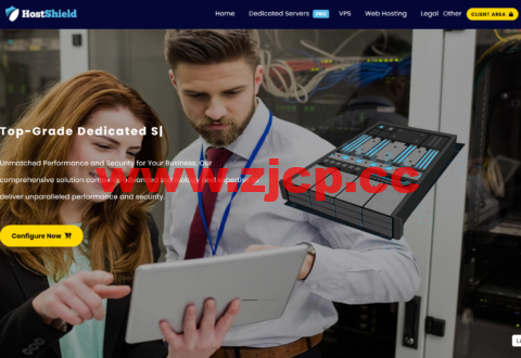 HostShield：荷兰便宜年付VPS，1核1G内存40GB SSD，200Mbps-1000Mbps @ 3TB，年付13.99美元起插图