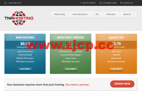 TNAHosting：美国VPS优惠，500GB大硬盘存储vps，年付50美元起，2G KVM VPS 年付15美元起插图