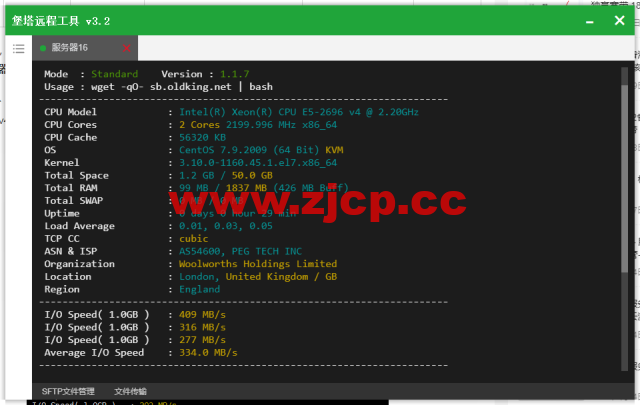 刺激云：美国VPS，2核/2G/20M独享，CN2 GIA线路，19.9元/月，附简单测评插图1