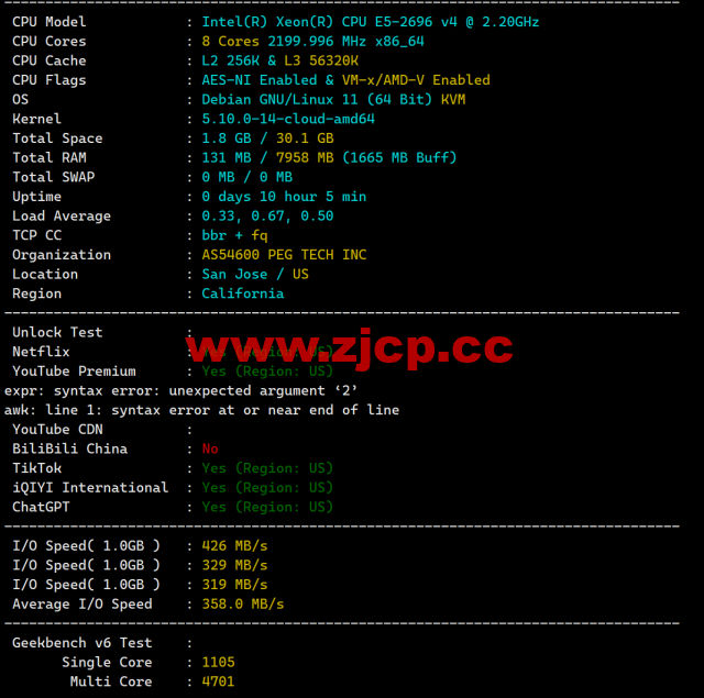 米上云：美国cn2线路vps，75折优惠，三网回程cn2 gia线路，原生IP，21.75元/月起，解锁奈飞/TikTok/ChatGPT插图1