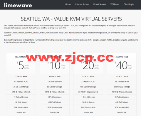 Limewave：西雅图vps，AMD RYZEN9 3900X/512MB/25G SSD/1TB/1Gbps带宽，$16.82/年插图