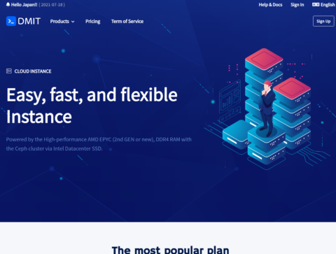 DMIT：香港VPS，月付6.9美元起，可选RETN港欧路由优化/普通直连/三网GIA插图