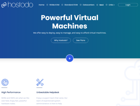 hostodo：新上底特律VPS，1核/1GB内存/16GB NVMe/3TB/1Gbps带宽，$10/年起插图
