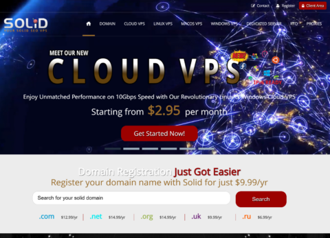 SolidSeoVPS：坦帕机房vps，1核/1GB/15G NVMe/500GB@10Gbps带宽，$10/年插图