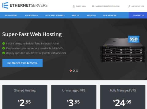 EtherNetservers：洛杉矶机房vps，1核/1GB/40G SSD/1TB@10Gbps带宽，$14.95/年，支持支付宝插图