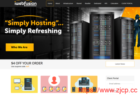 iWebFusion：洛杉矶等多个机房，E3-1230v2/16GB/2TB/10TB@1Gbps带宽，$45/月起插图