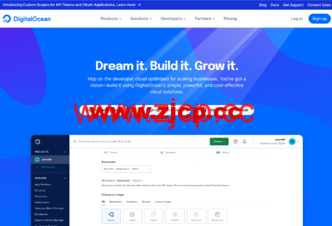 DigitalOcean：新注册赠送200美元，可选9个机房云服务器，$4/月起(按小时计费$0.006/小时起)插图