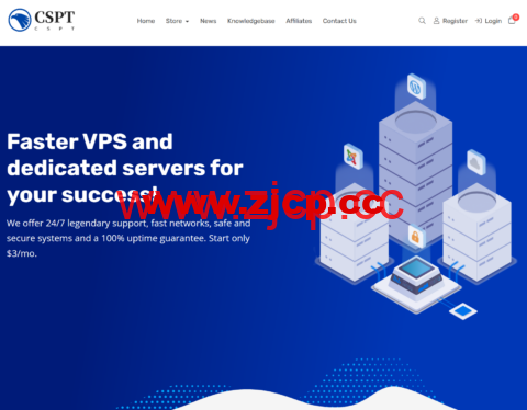 CSPT：洛杉矶机房高防VPS，1核/512MB/10GB/不限流量/5Mbps带宽，$0.01/月，三网CMIN2插图