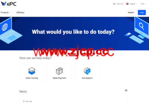 WePC：香港4837线路VPS，月付36元起，300Mbps带宽达量限速不限流量插图