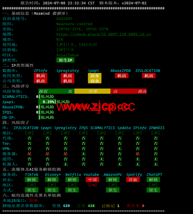 LisaHost(丽萨主机)：日本原生IP大带宽vps，68元/月起，双isp家宽住宅原生IP，简单测评插图3