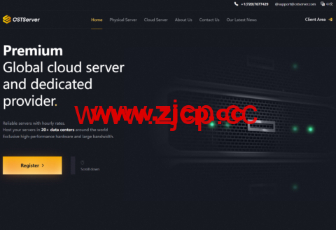 CSTserver：全场特价7折，云服务器$3.49/月起，半年付加送1个月，年付加送2个月，美国/香港物理服务器$81.1/月起插图