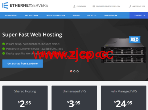 EtherNetServers：洛杉矶VPS特价，年付仅需14.95美元起，10Gbps带宽，可选洛杉矶/新泽西/迈阿密/德国法兰克福机房插图