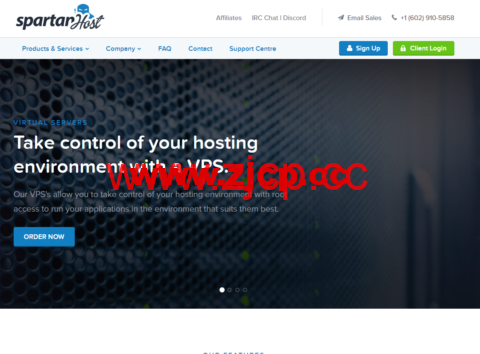 斯巴达(SpartanHost)：西雅图机房E5 KVM VPS，8折优惠，10Gbps带宽，$8/月，三网联通as4837线路插图