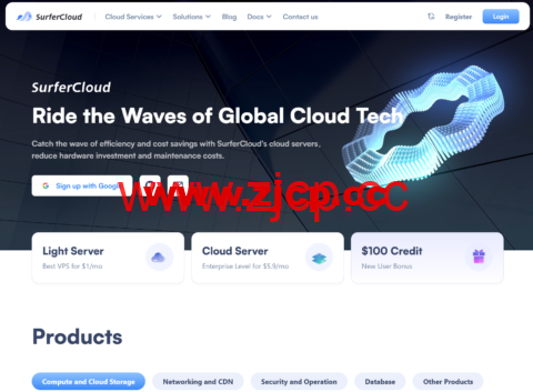 SurferCloud VPS：4核/8GB内存/120GB RSSD硬盘/4TB流量/30Mbps端口，$32/月，可选洛杉矶/台北/香港/伦敦/越南等插图