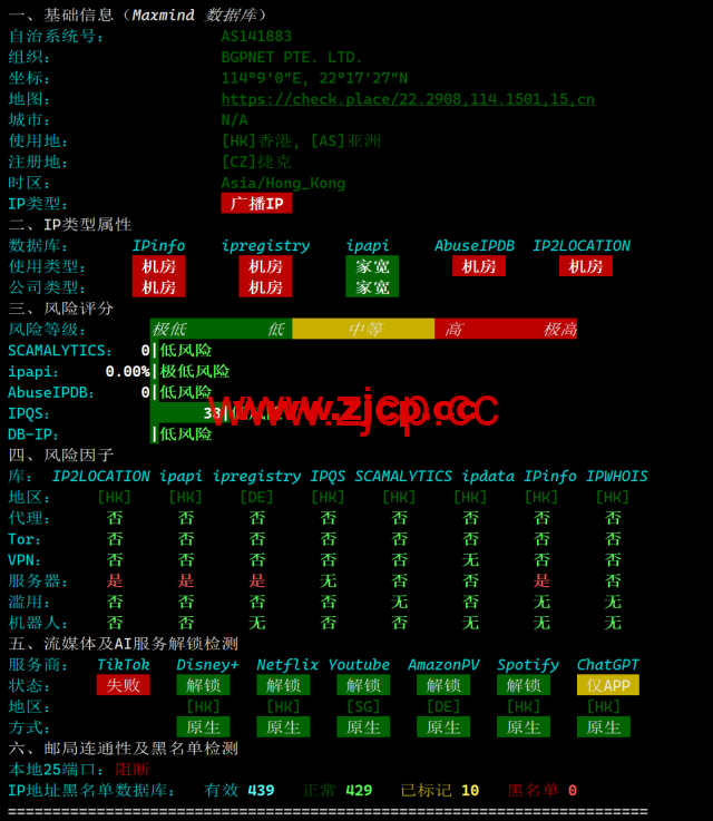lightlayer：香港VPS，国内三网直连，$5/月起，简单测试插图3
