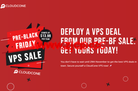 CloudCone：洛杉矶vps，2核/1GB/14G SSD/3TB@1Gbps，$13.99/年插图