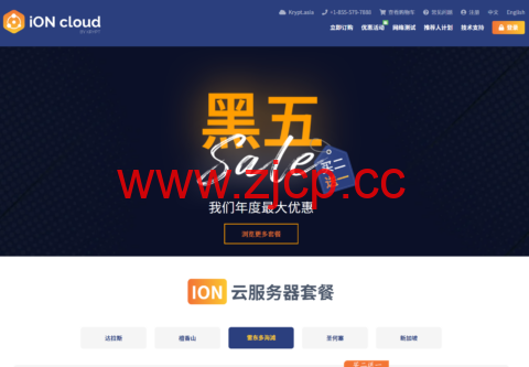 #黑五#iON Cloud：指定机型两个月送一个月，$8/月起，可选洛杉矶/圣何塞/达拉斯/夏威夷机房插图