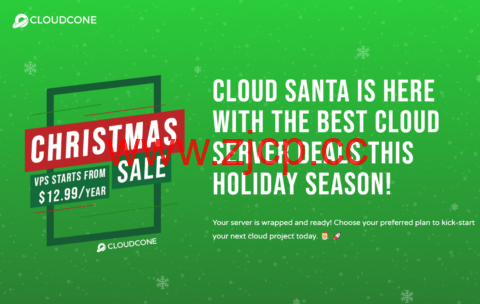 #双旦促销#CloudCone：洛杉矶机房vps，2核/1GB/14G SSD/3TB@1Gbps，$12.99/年插图