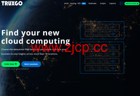 Truxgo Servers：洛杉矶vps，1核/512MB内存/25GB硬盘/不限流量/100Mbps带宽，$1.5/月起插图