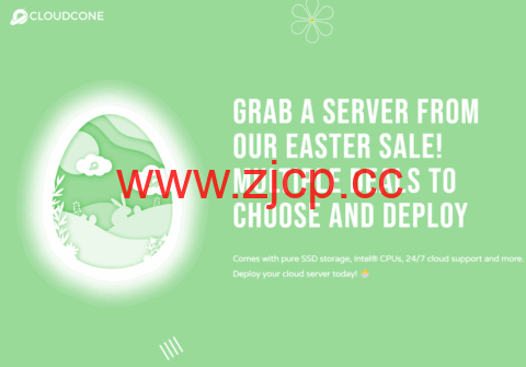 #复活节促销#CloudCone：洛杉矶vps，2核/1GB/14G SSD/3TB@1Gbps带宽，$17/年起插图