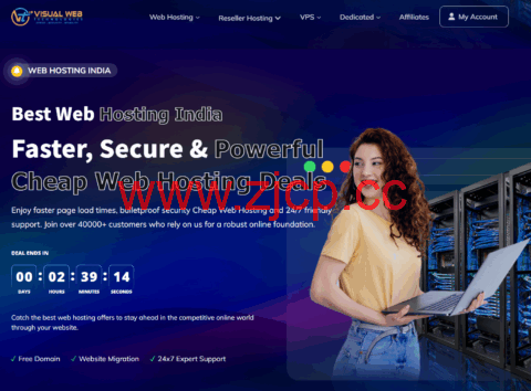 VisualWebTechnologies：洛杉矶vps，4核/4GB/100GB SSD/2TB@1Gbps带宽，$8.5/月插图
