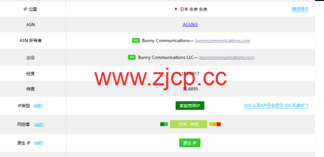 莱卡云：日本ISP vps，原生住宅IP，88元/月起，附简单测评插图7