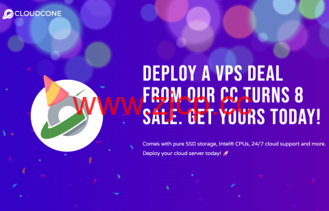 CloudCone：便宜VPS，1Gbps端口带宽，$13.2/年起，洛杉矶MC机房插图