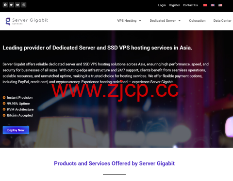 Server Gigabit: 马来西亚Linux VPS，2核2GB限时仅$7.97/月 ，支持Netflix/TikTok/ChatGPT | 住宅IP VPS、Windows VPS、独立服务器全线热销中插图