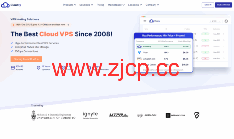Cloudzy：全场VPS最高5折，$2.48/月起，可选拉斯维加斯/洛杉矶/犹他州/纽约等多个机房插图