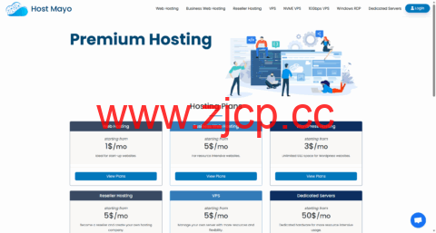 HostMayo：堪萨斯vps，1核/1GB/20GB SSD/2TB@10Gbps带宽，$2.5/月插图