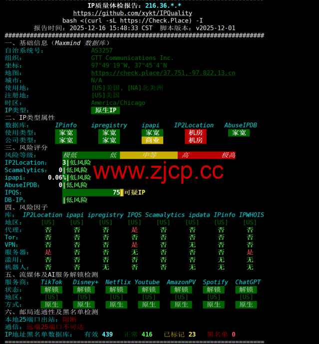 莱卡云：美国双isp服务器测评，IP质量优秀，流媒体全解，月付52元起插图4