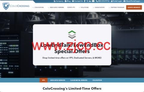 ColoCrossing：超值促销，美国 VPS / 裸机云服务器 5 折，低至 $1.97 / 月起插图