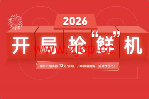 衡天云：2026开局抢鲜机，云服务器1.6折起，只需12元，物理机296元，无限防护半价优惠插图